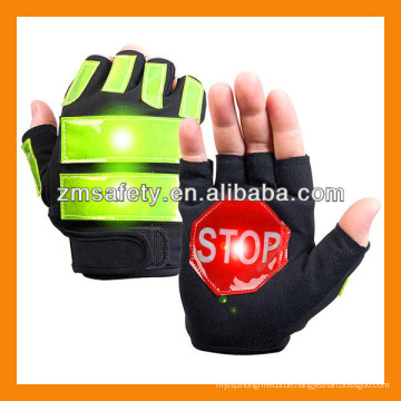 High Reflektierende LED Traffic Police Handschuhe